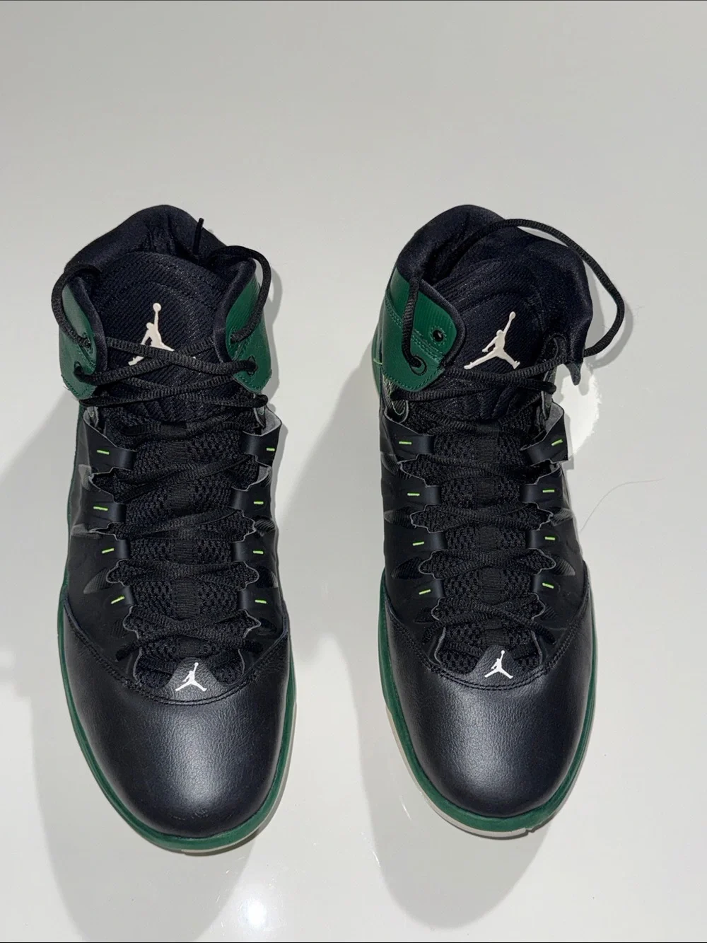 Nike Air Jordan Prime Fly Black Electric Green Men's Size 16 Basketball Shoes